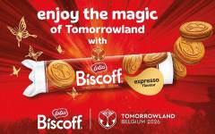 Biscoff y Tomorrowland lanzan una galleta rellena con sabor espresso en edición limitada