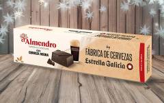 <i>El Almendro</i> lanza un turrón con cerveza negra en colaboración con Estrella Galicia