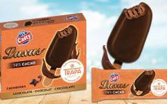 Trapa se alía con Helados Casty para crear un bombón helado de chocolate