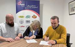 Grupo Apex renueva su acuerdo con la Fundación Tudela Comparte
