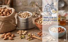 La caída de producción en pistachos y almendras amenaza los costes de la industria