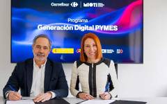 Carrefour y Mioti se unen para formar a las pymes en materia de transformación digital
