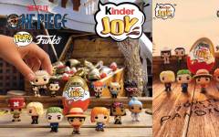 Kinder Joy renueva su catálogo de sorpresas aliándose con One Piece y Funko Pop