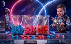 Burmar Sweets crea Drops, sus nuevos marshmallows para “viajar al espacio”