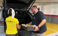 Hiperber dona más de 74.000 kilos de alimentos
