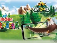 Kinder Sorpresa innova en la colección de Natoons con 16 animales de Norteamérica