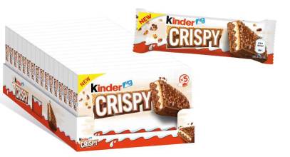 Ferrero redefine el momento del snack con Kinder Crispy