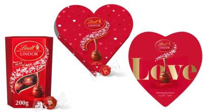 Lindt celebra San Valentín con sus novedades de bombones Lindor