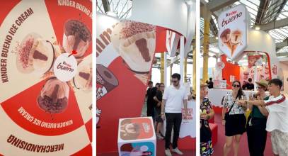 Ferrero dinamiza el Festival Cruilla con sus helados de Kinder Bueno