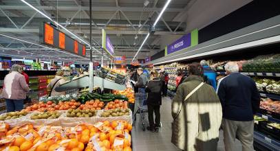 Aldi despide 2025 con 496 supermercados en España y 7,8 millones de clientes