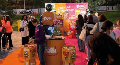 Trolli une música y chuches en Los40 Music Awards Santander