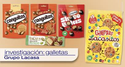 La galleta amplía el territorio de Lacasitos, Conguitos y Lacasa