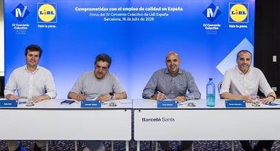 Lidl firma su IV Convenio Colectivo con una inversión histórica de 280 millones de euros