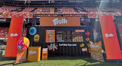 Trolli lleva sus golosinas a The Champions Burger Valencia 