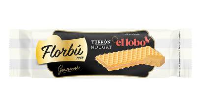 Florbú renueva la imagen del Wafer de Turrón El Lobo