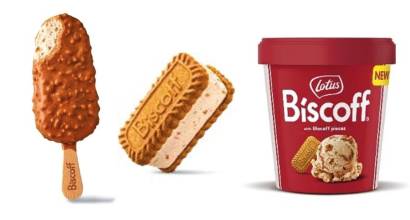 Froneri lanza en España la nueva gama de helados de Lotus Biscoff 