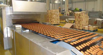 Foto de la fábrica de Galletas Asinez del archivo de Dulces Noticias