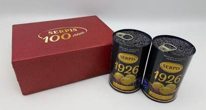 Cándido Miró-Serpis celebra su centenario con una edición especial de sus aceitunas