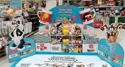 Alcampo estrena la campaña ‘Come sano, vive Looney’ con una colección exclusiva de los Looney Tunes