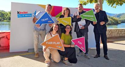 Más de 14.500 niños y niñas participan en el tour Kinder Joy moving Experience