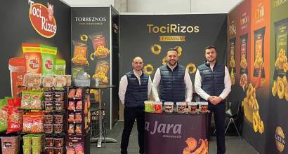 Stand de La Jara Alimentación en la feria Alimentaria 2026
