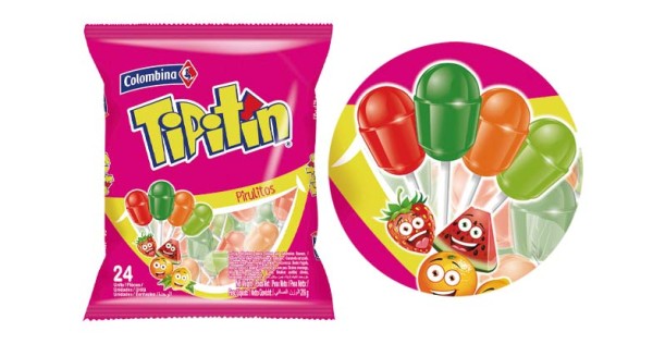 Tipitín Pirulitos, de Colombina