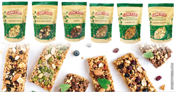 Barritas de avena y Frutos Secos Gancedo