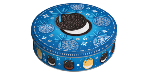 Lata Oreo Navidad, de Mondelez