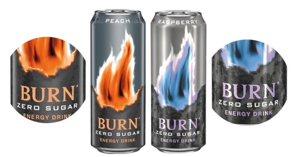 Burn Zero Raspberry y Burn Zero Peach, de Burn Energy