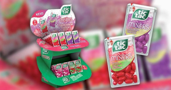 Tic Tac Mixers, la experiencia del cambio de sabor