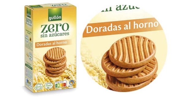 Doradas al horno Zero, de Galletas Gullón