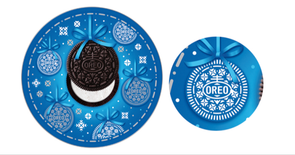 Lata Oreo Navidad, de Mondelez