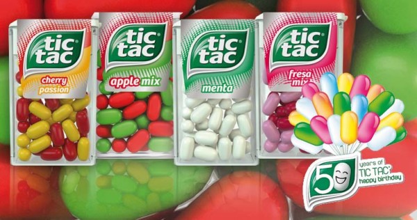 Medio siglo de Tic Tac, un caramelo revolucionario