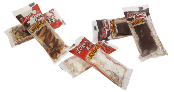 Lazos de Hojaldre Pastelería Jesús, de Productos Jesús