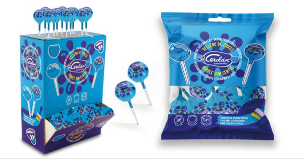 Chupa Pintalenguas Relleno de Chicle, de Caramelos Cerdán