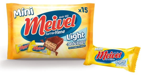 Turrón Viena Mini Light -30% Azúcares, de Damel Group