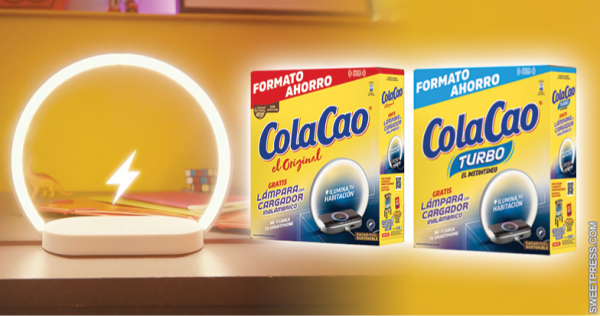 Carga tu móvil gracias a ColaCao