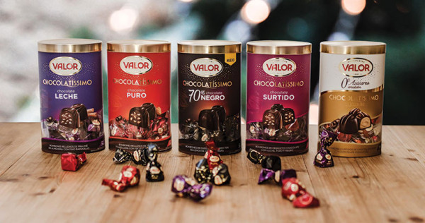 Chocolates Valor endulza la Navidad con sus bombones Chocolatíssimo