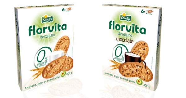 Florvita sin azúcar añadido, la última galleta saludable de Florbú