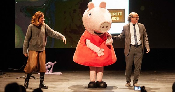 Peppa Pig, premio a la mejor Serie de Animación en el Festival El Chupete 2018