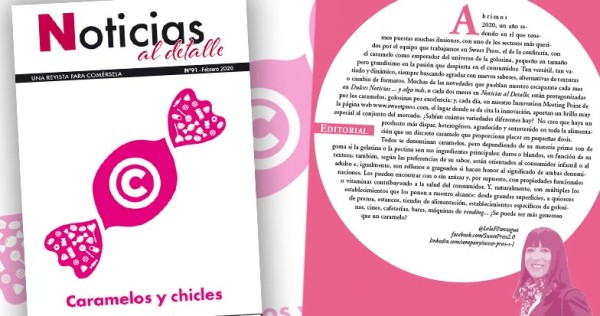 Noticias al detalle febrero/marzo: Caramelos y chicles