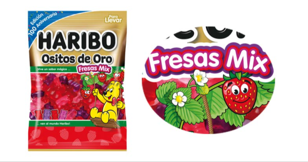 Ositos de Oro Fresas Mix, de Haribo