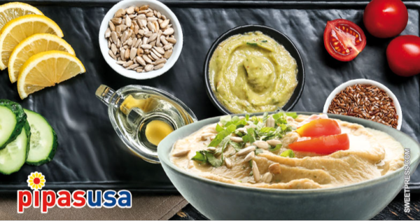 El Recetario: Baba ganoush con Pipas USA