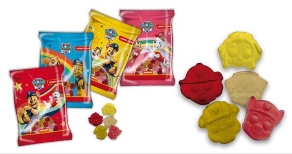 Caramelos de goma Patrulla Canina, de Hot Shots