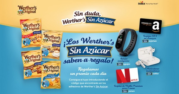 Werther’s ‘Sin Duda’, la nueva promoción para el segmento de caramelos ‘Sin azúcar’