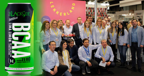 Lekkerland incide en la salud con su nueva bebida energética con aminoácidos Blackside BCAA