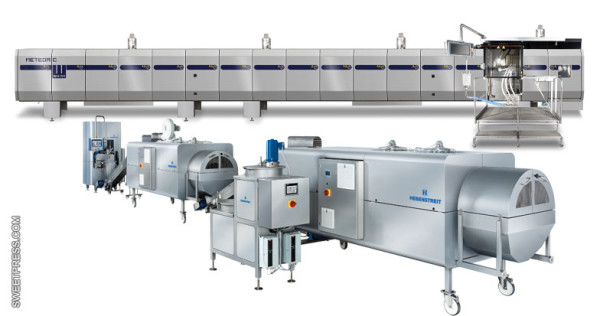 Nuevas líneas automáticas de extrusión para snacks de Hebenstreit y Walter