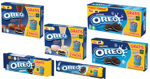 Promoción Oreo McDonald's, de Mondelez