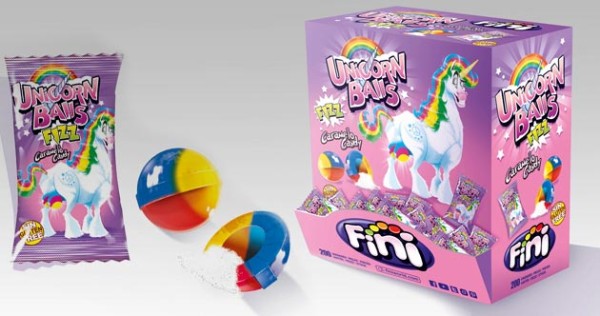 Fini Golosinas presenta su caramelo multifrutas, Unicorn Balls