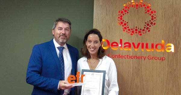 Delaviuda Alimentación obtiene el sello&nbsp;efr&nbsp;en conciliación&nbsp;&nbsp;
